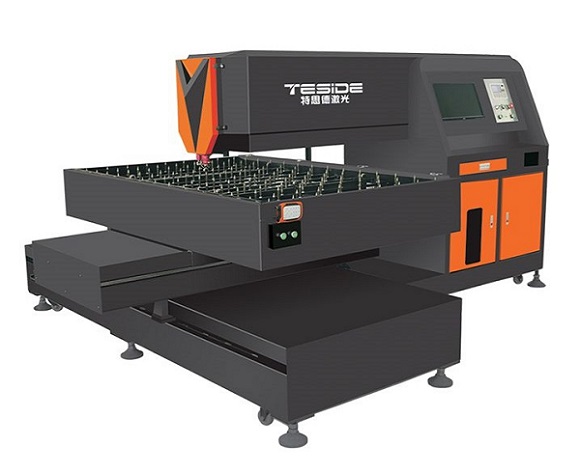 Máquina cortadora de prensado láser para cajas de cartón